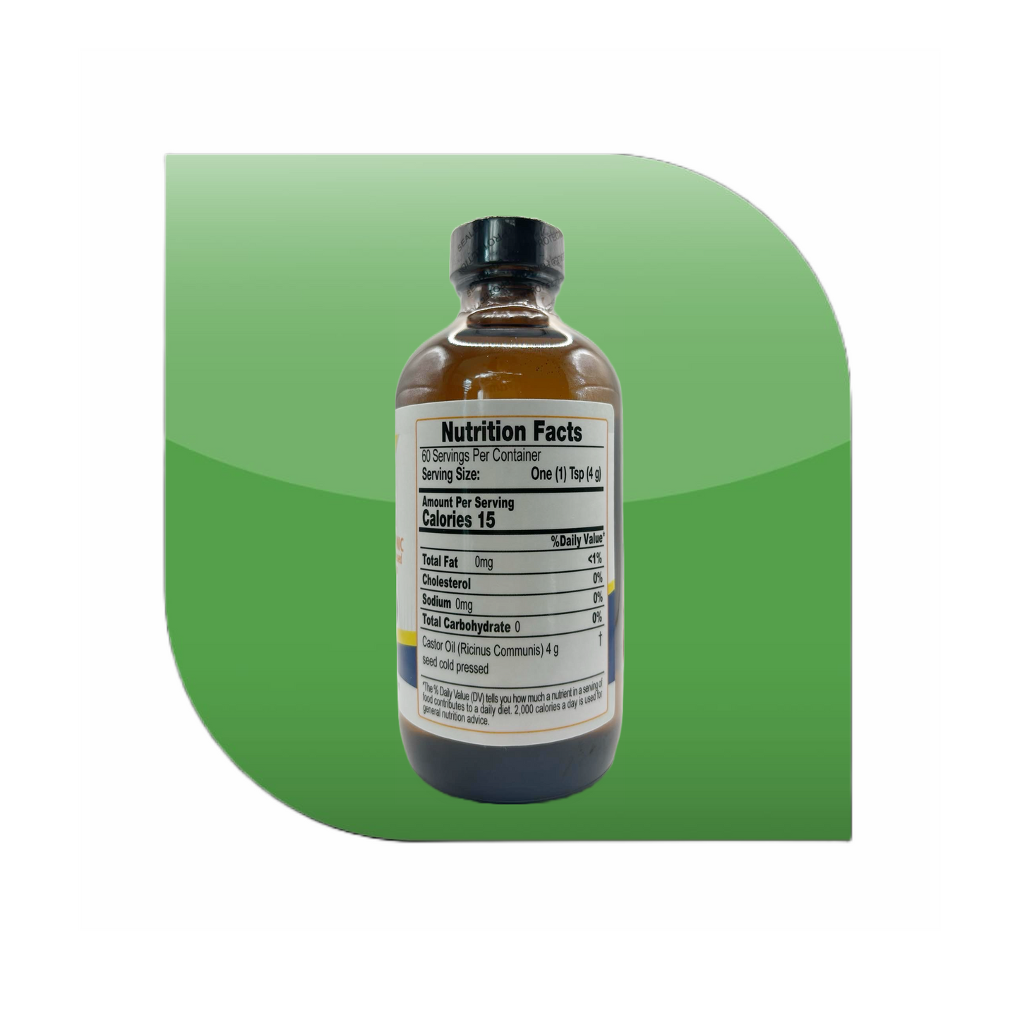 CASTOR OIL ORGANIC Cold Pressed Virgin