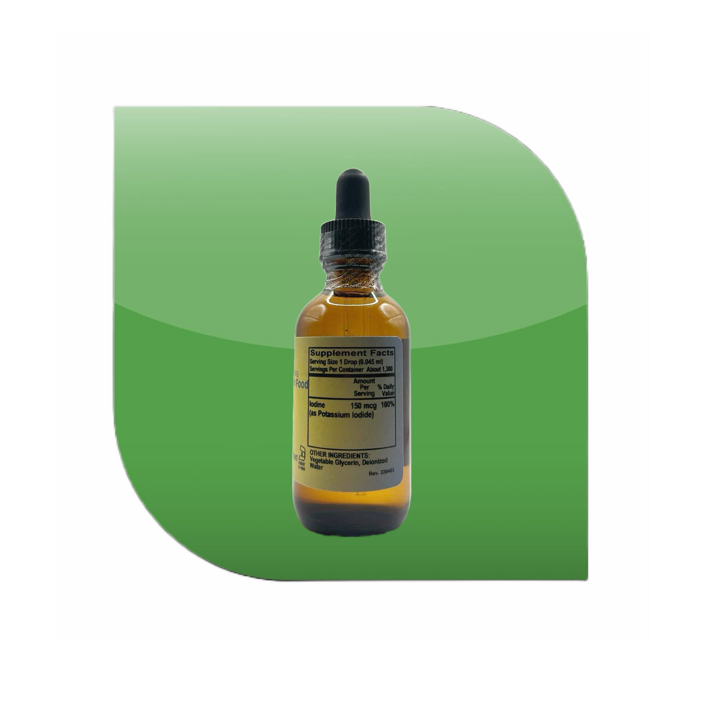 LIQUID LODINE 2 fl oz (59 ml) Kosher PARVE