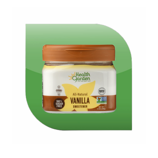 HEALTHGARDEN
Xylitol Vanilla Sweetener 12oz