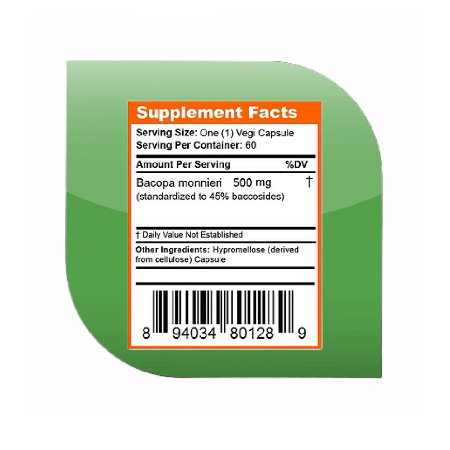 OSHIANIC BACOPA MONNIERI 500mg