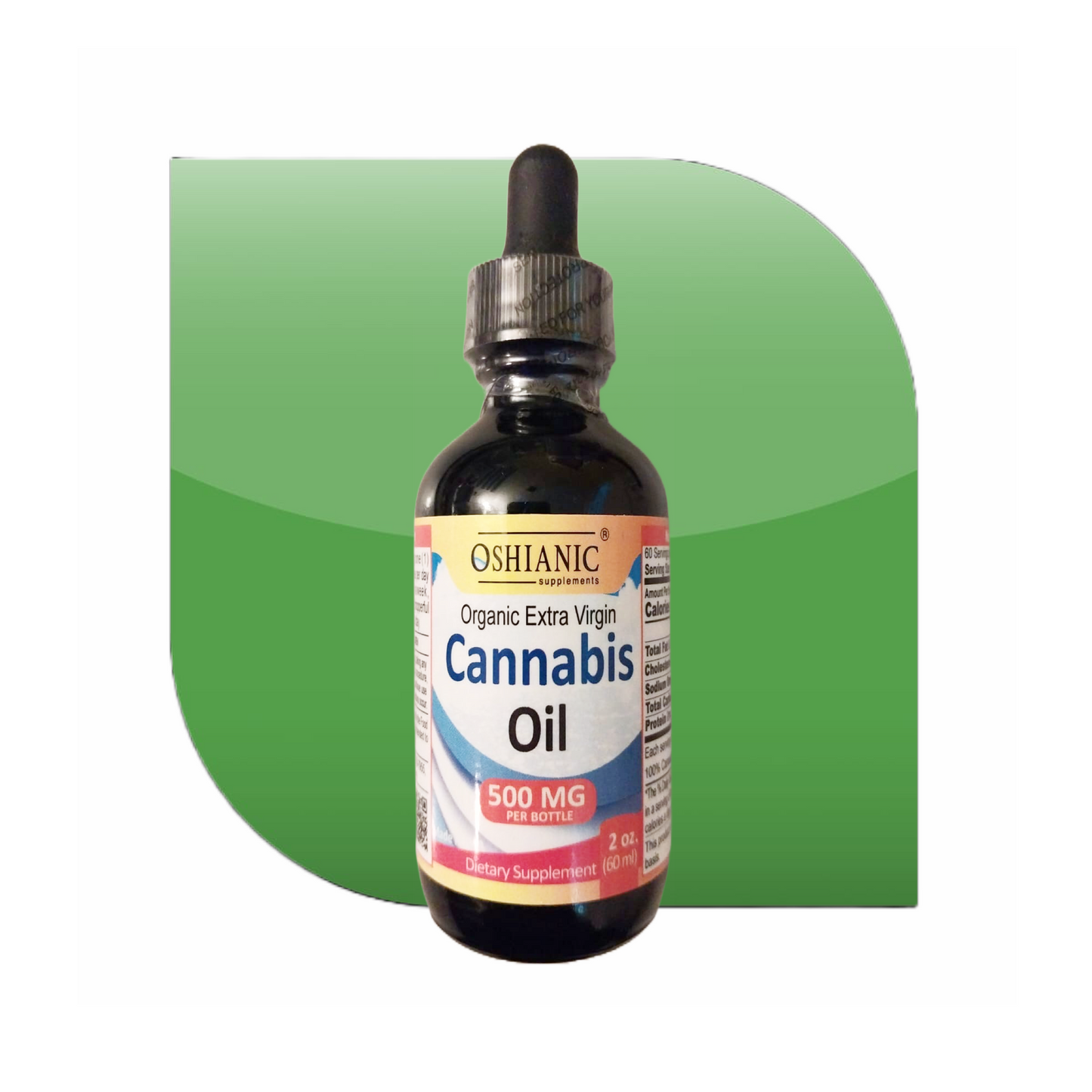 OSHIANIC CANNABIS OIL 500 MG . 2oz