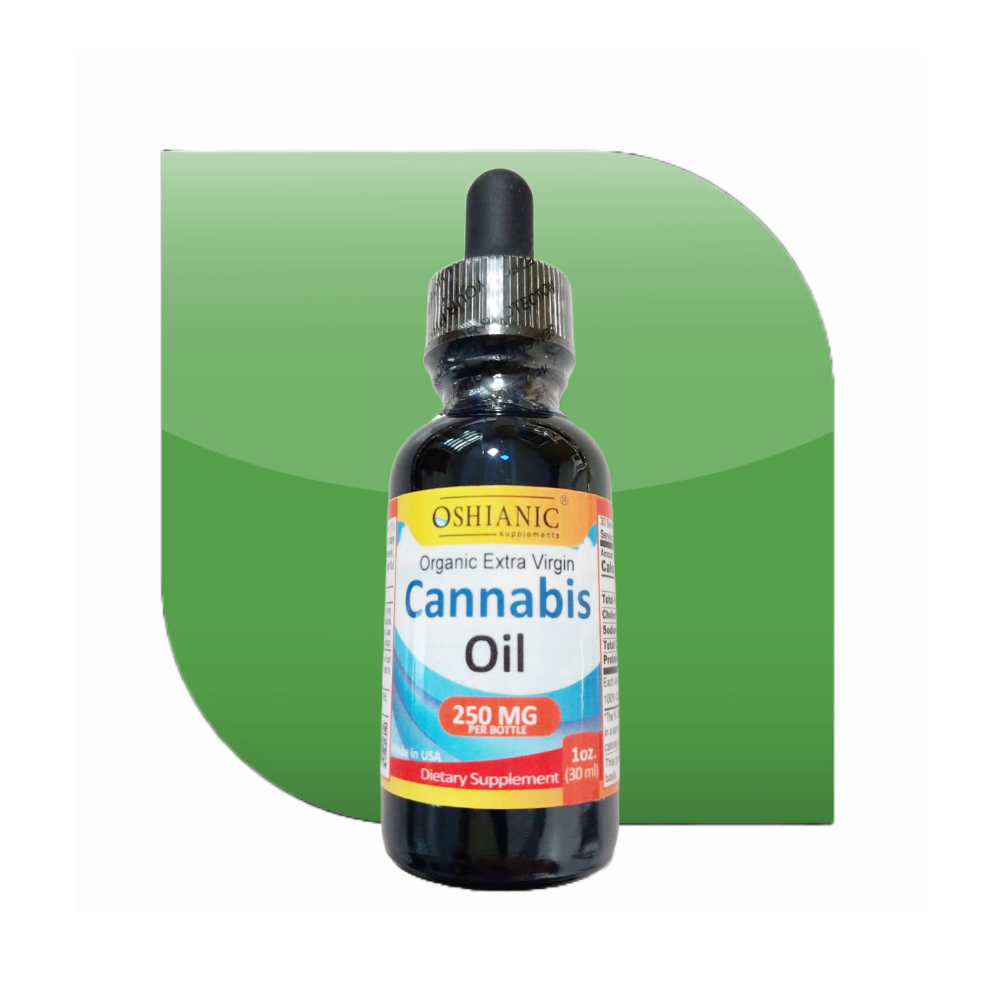 OSHIANIC CANNABIS OIL 250 MG. 1oz