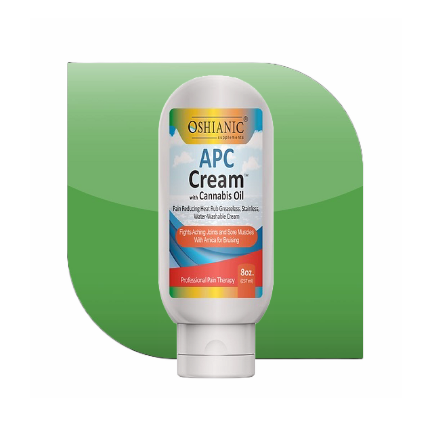 OSHIANIC APC CREAM with CANNABIS OIL 8oz