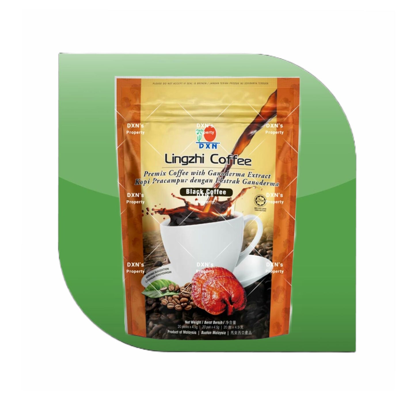 DXN LINGZHI BLACK COFFEE