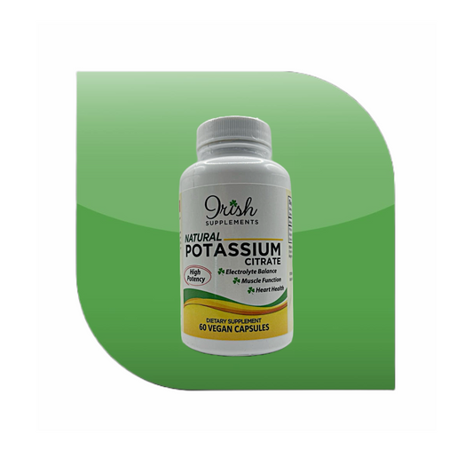 Irish POTASSIUM CITRATE 60 VEGAN CÁPSULES