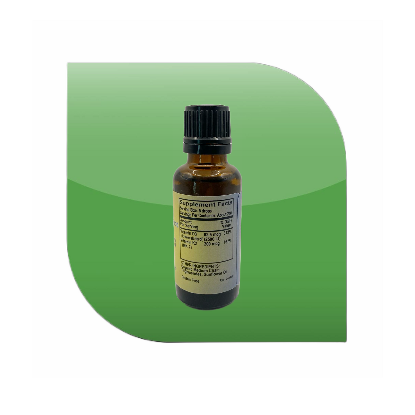 VITAMINA D3 with k2 1 fl oz (30ml)