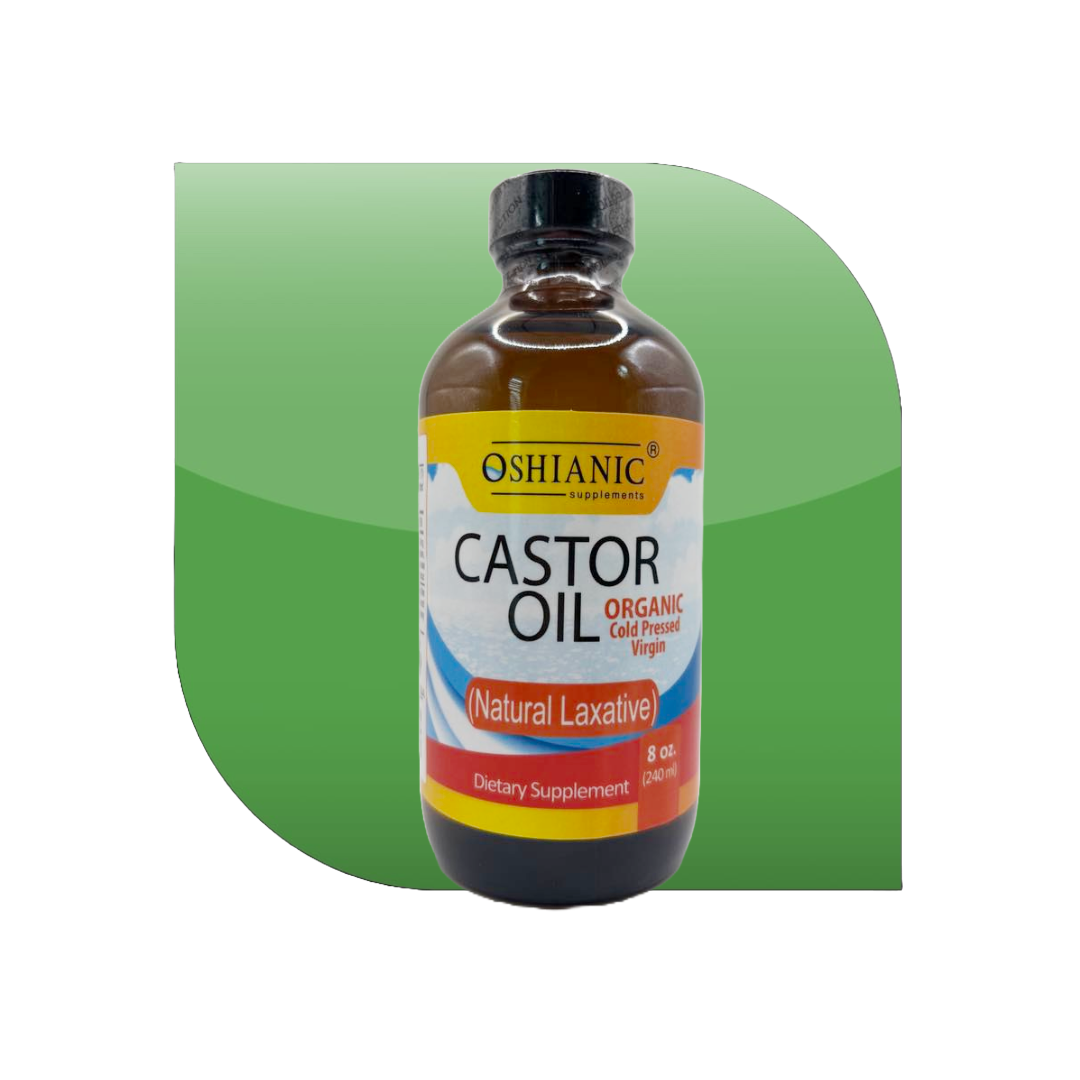 Castor Oil 100% Puro – Oshianic Supplement | 8oz (240ml)